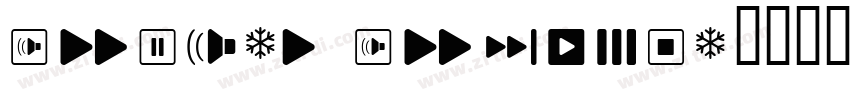 Record Regular字体转换